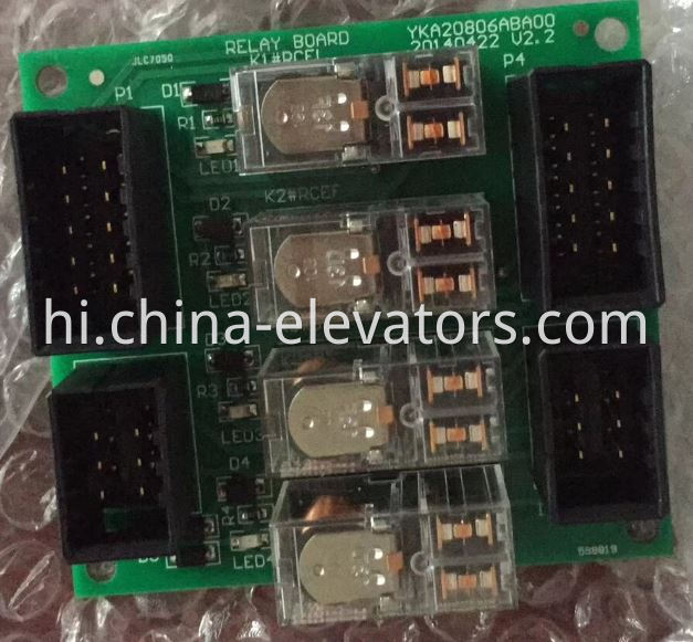 Fujitec Elevator RELAY BOARD YKA20806ABA00